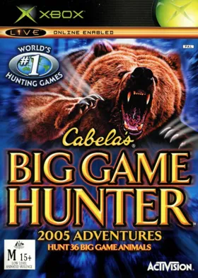 Cabelas Big Game Hunter 2005 Adventures (USA) box cover front